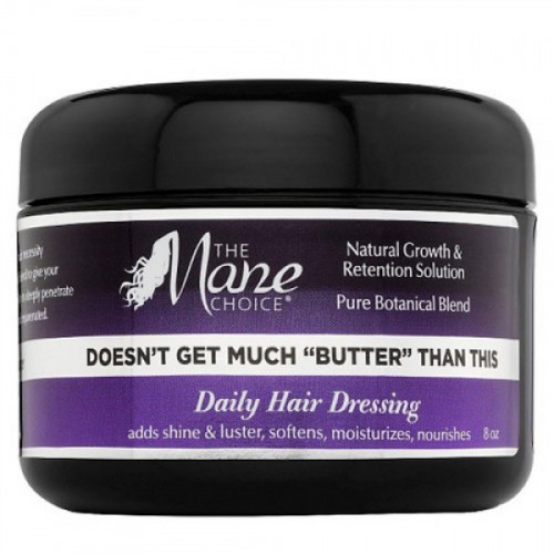 The Mane Choice Doesn't Get Much "BUTTER" Than This Daily Hair Dressing 8 oz The Mane Choice Doesn't Get Much "BUTTER" Than This Daily Hair Dressing 8 oz